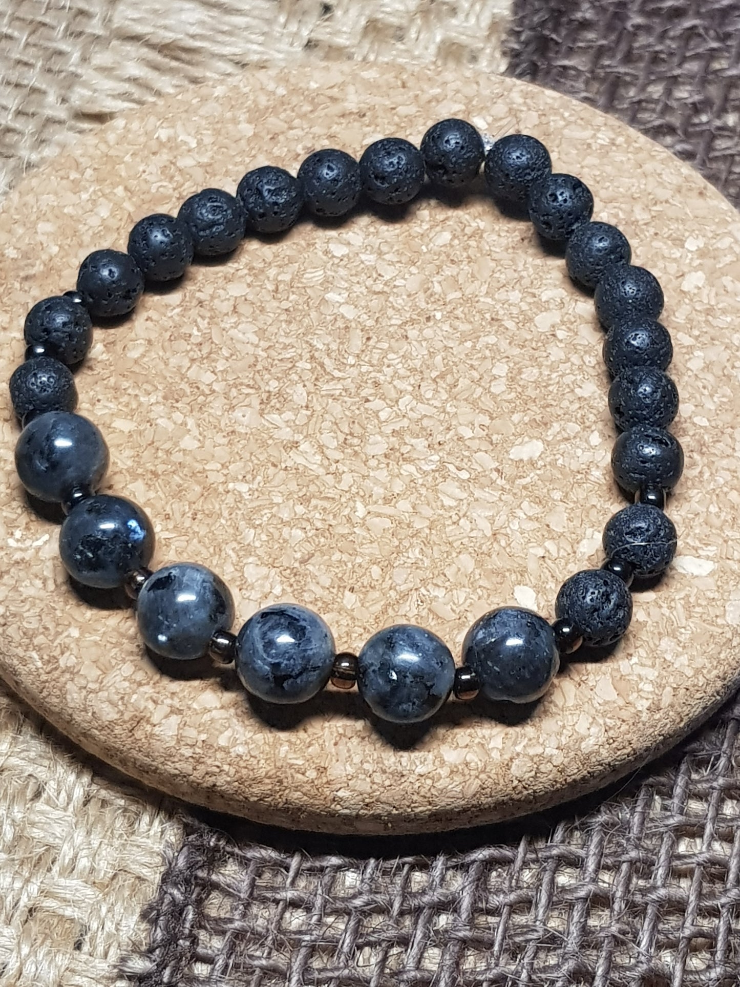 Bracelet Labradorite Naturelle - Protection, Intuition