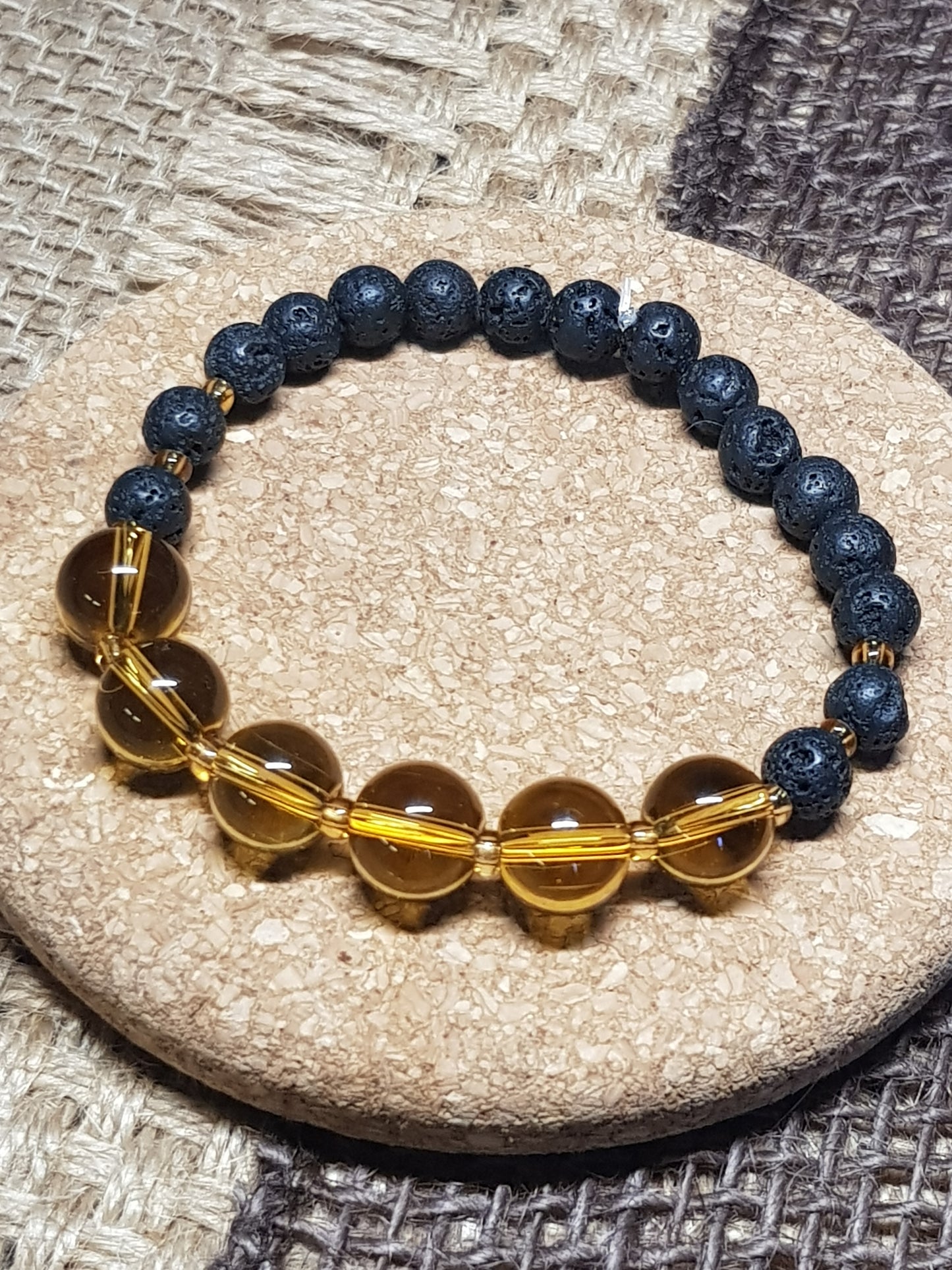 Bracelet Ambre Naturelle - Réconfort, Lumière