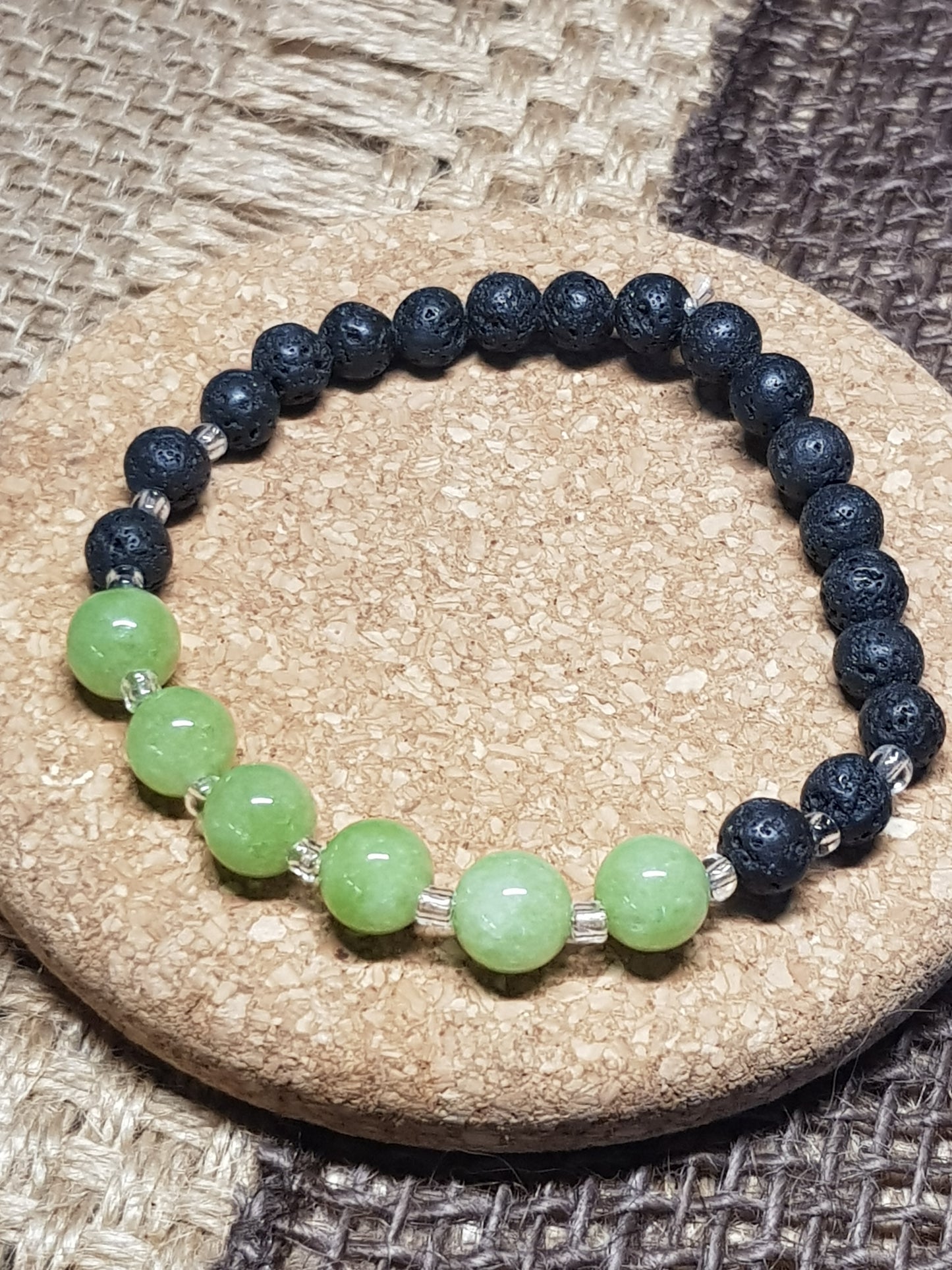 Bracelet Péridot Naturel - Renouveau, Légèreté