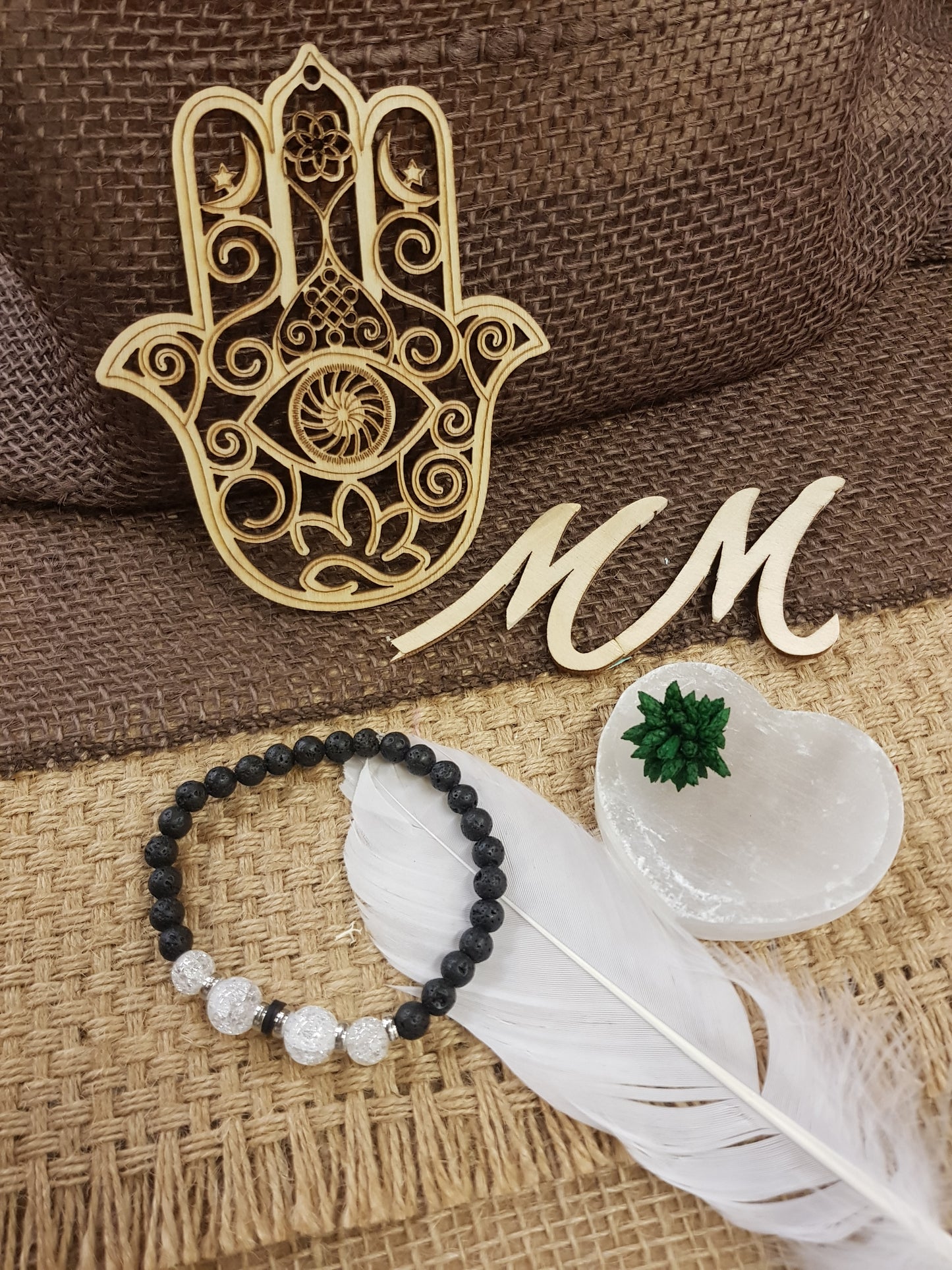 Life Mission Bracelet 22 - Rock Crystal