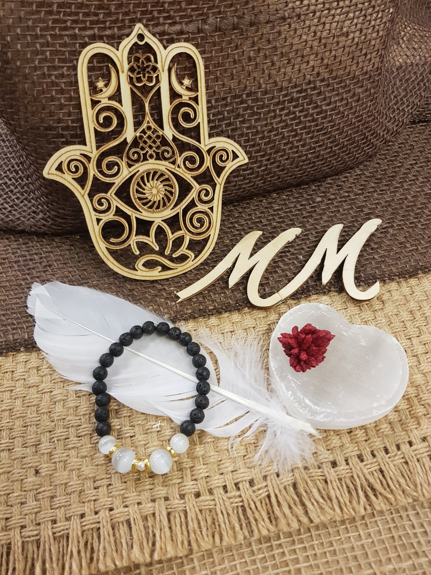 Armband Lebensmission 33 - Selenit