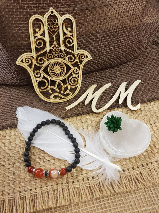 Bracelet Mission de Vie 11 - la Cornaline