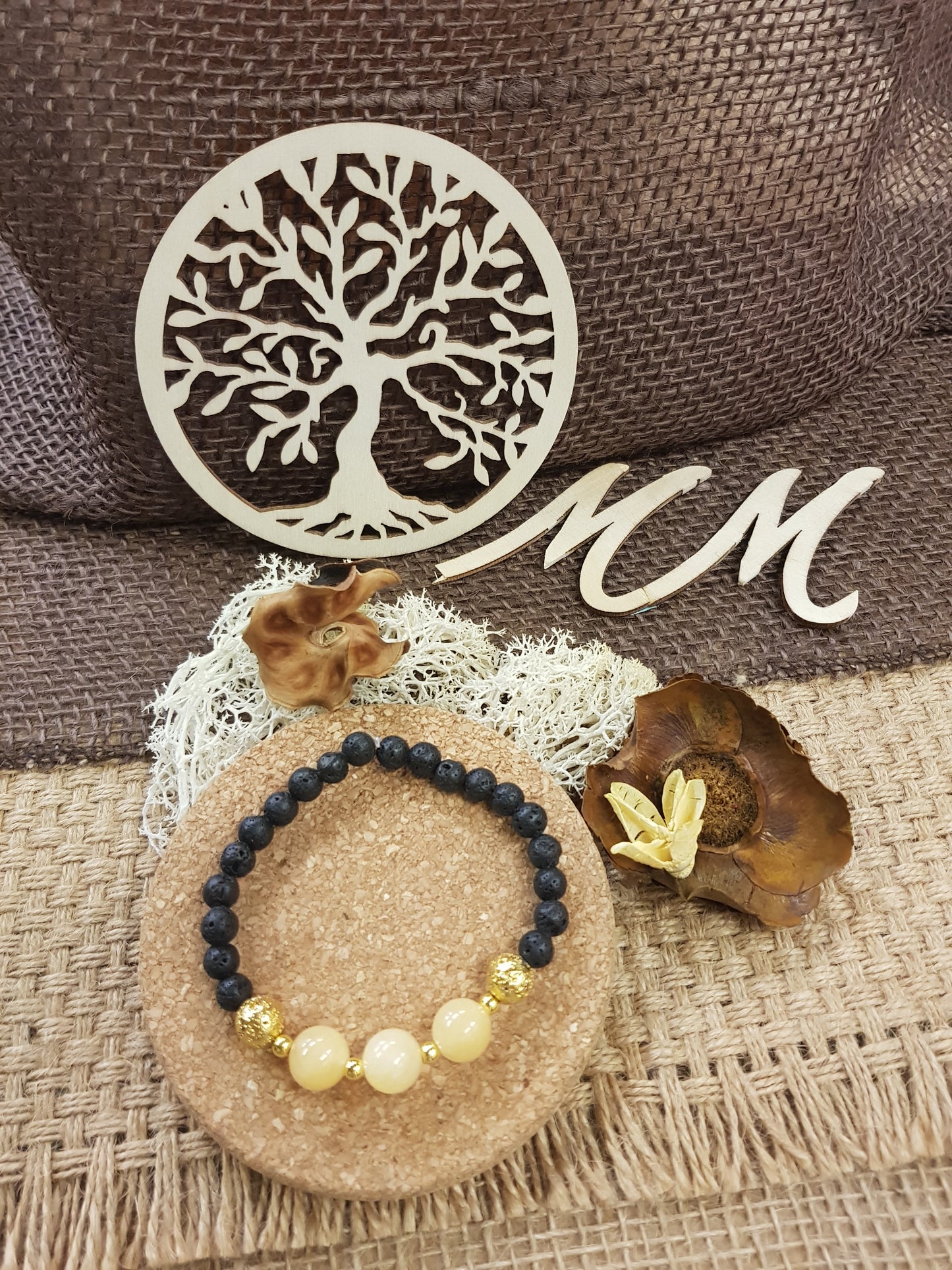Bracelet de Naissance de Novembre - La Citrine