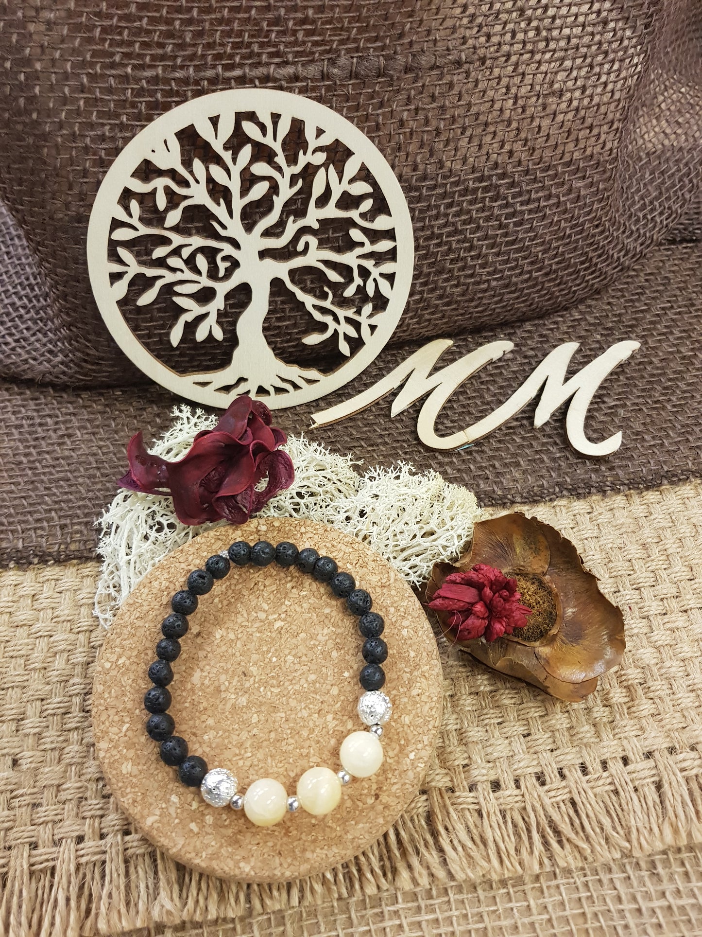 Bracelet de Naissance de Novembre - La Citrine