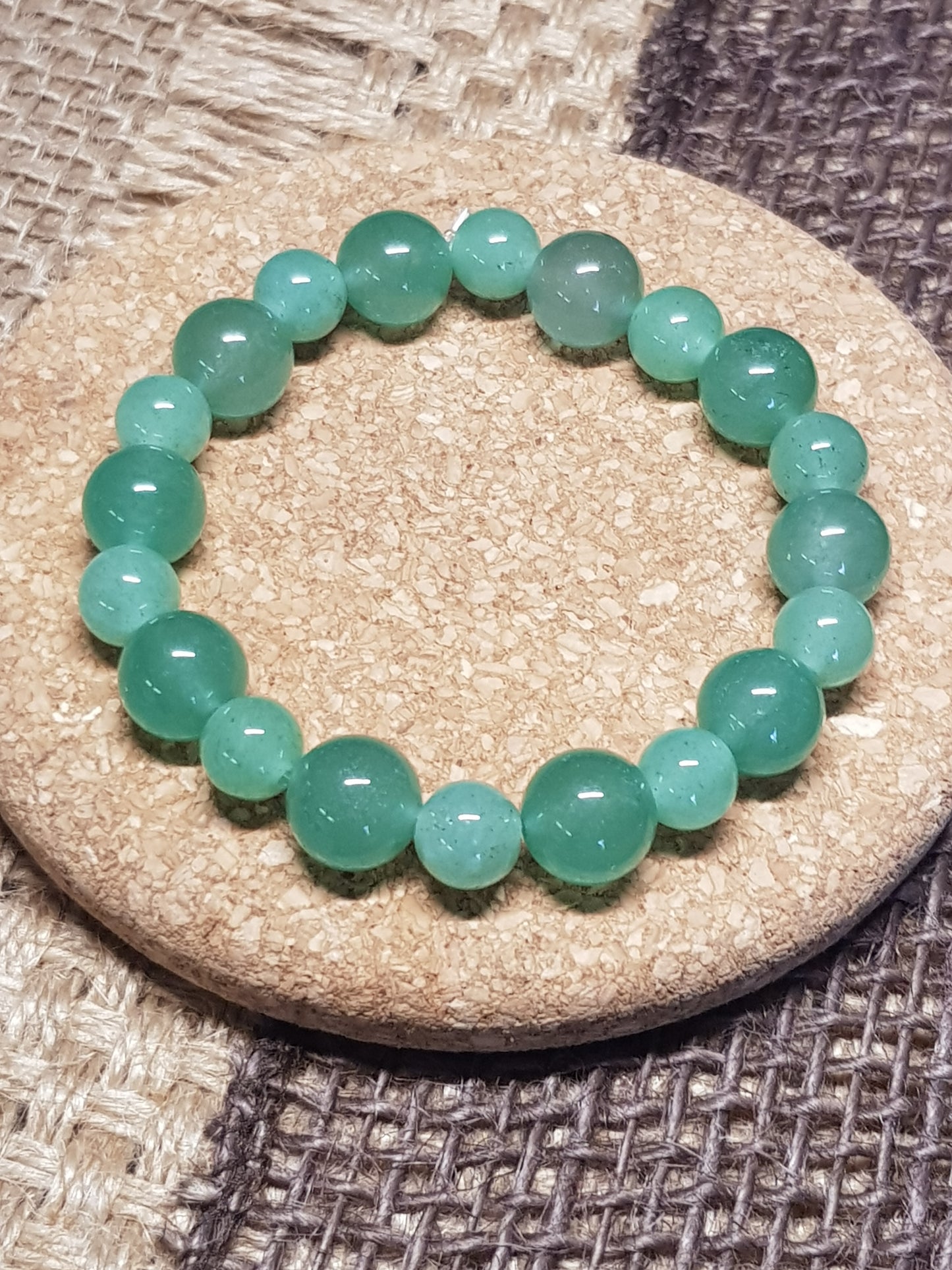 Bracelet Aventurine Naturelle - Chance, Harmonie