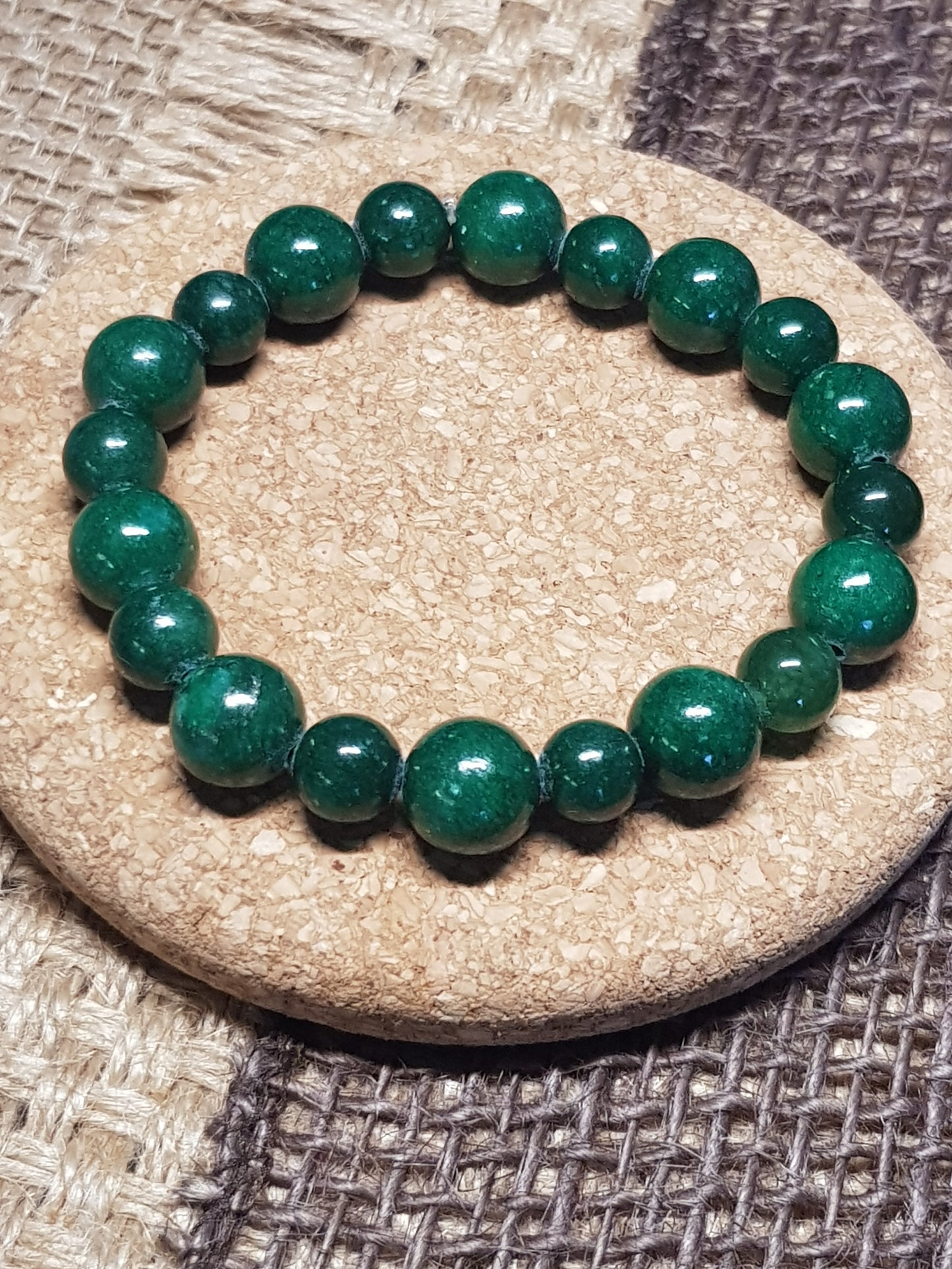 Natural Emerald Bracelet - Enduring Love, Renewal