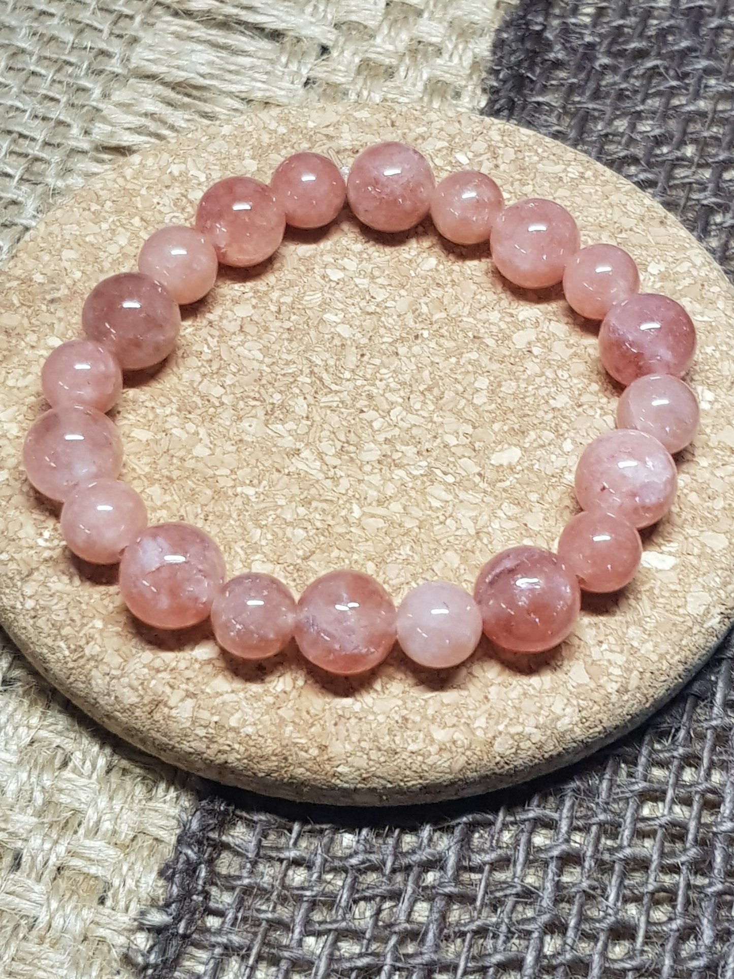 Armband aus natürlichem Sonnenstein – Freude, Ausstrahlung