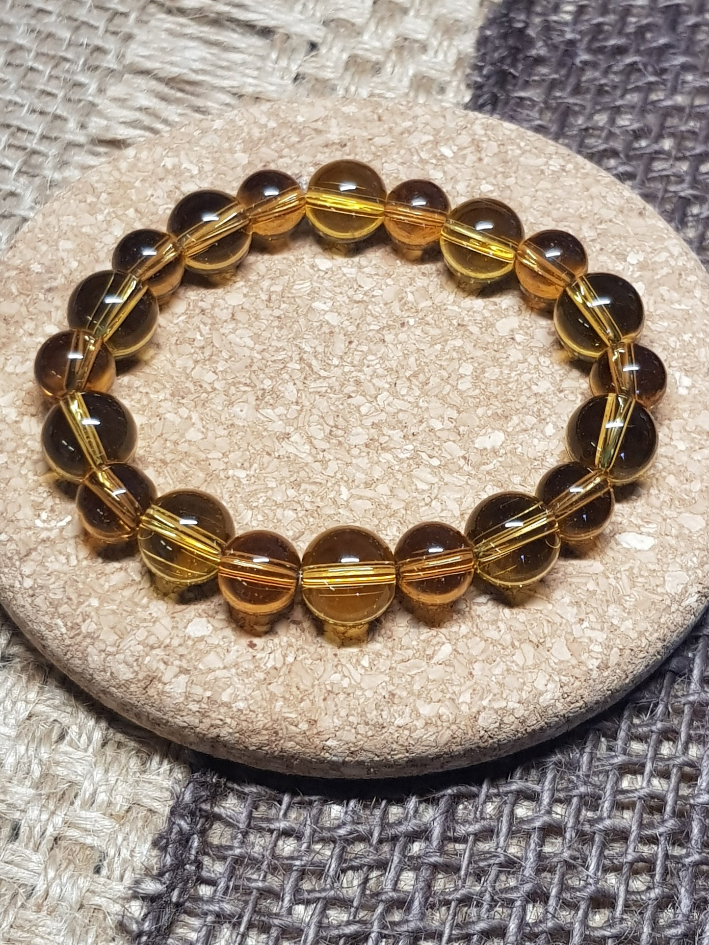 Bracelet Ambre Naturelle - Réconfort, Lumière