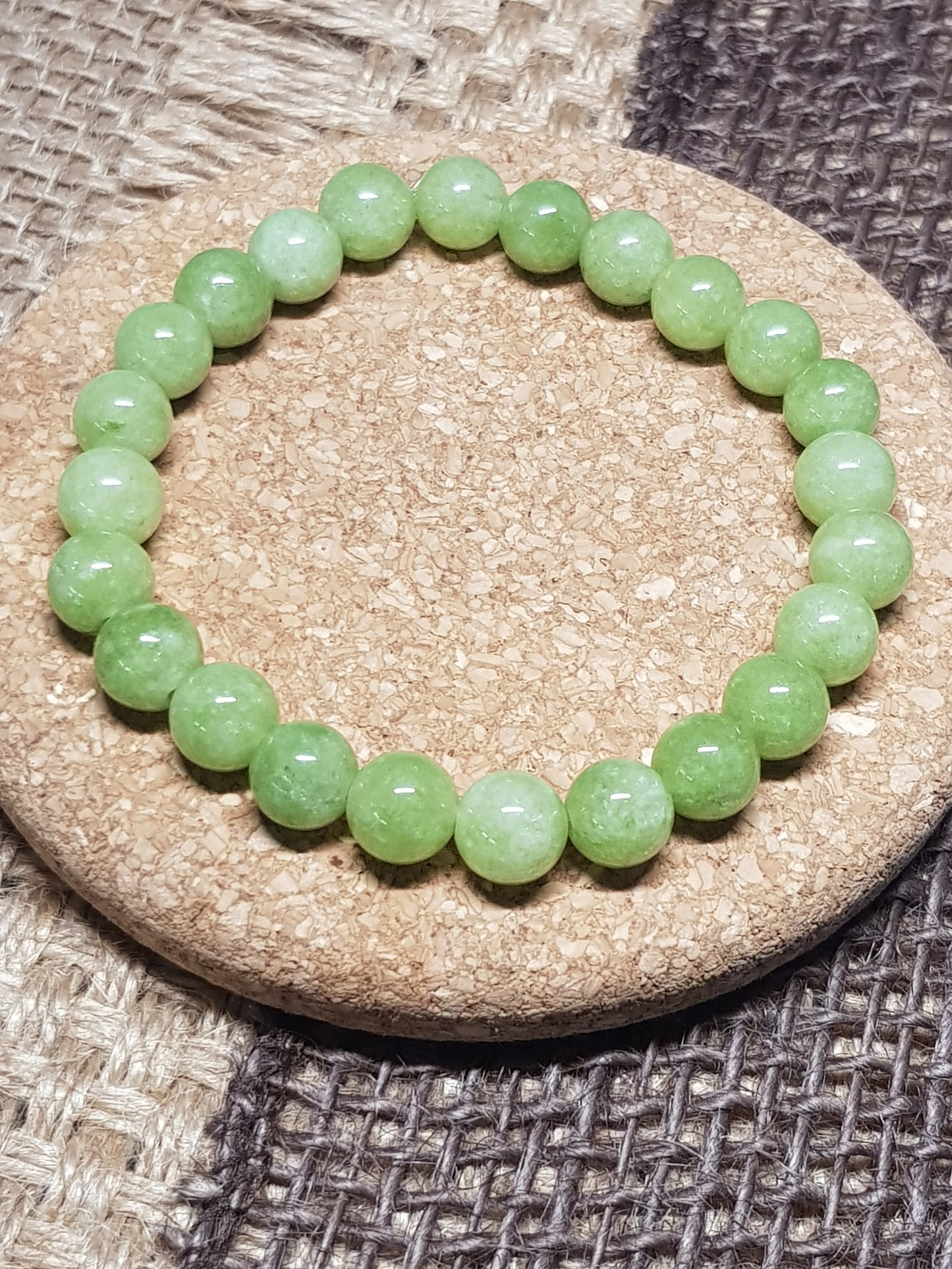 Bracelet Péridot Naturel - Renouveau, Légèreté