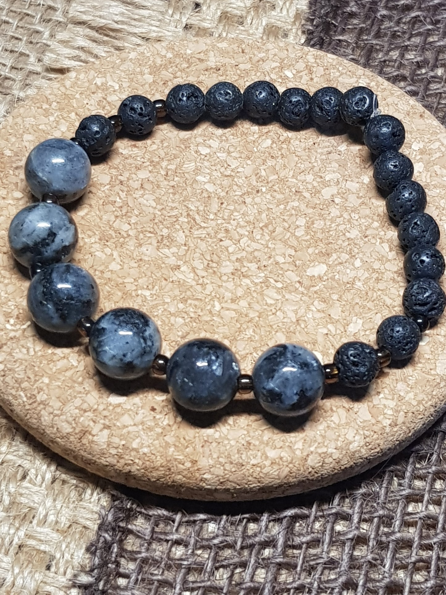 Bracelet Labradorite Naturelle - Protection, Intuition