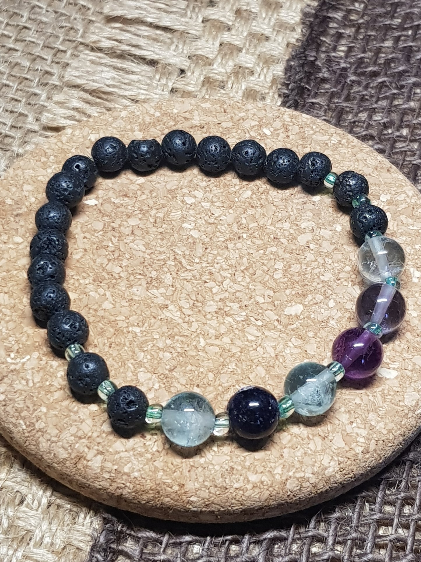 Bracelet Fluorite Naturelle - Clarté, Harmonie