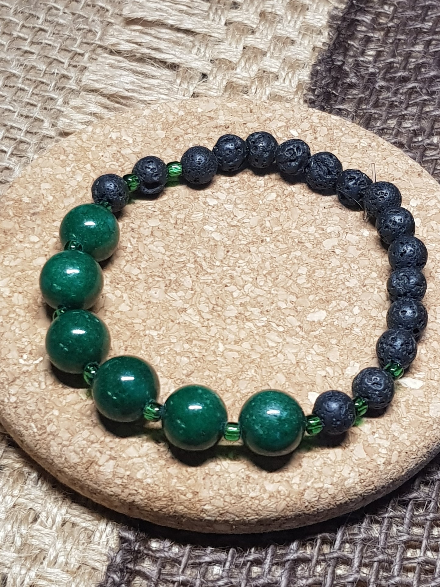 Natural Emerald Bracelet - Enduring Love, Renewal