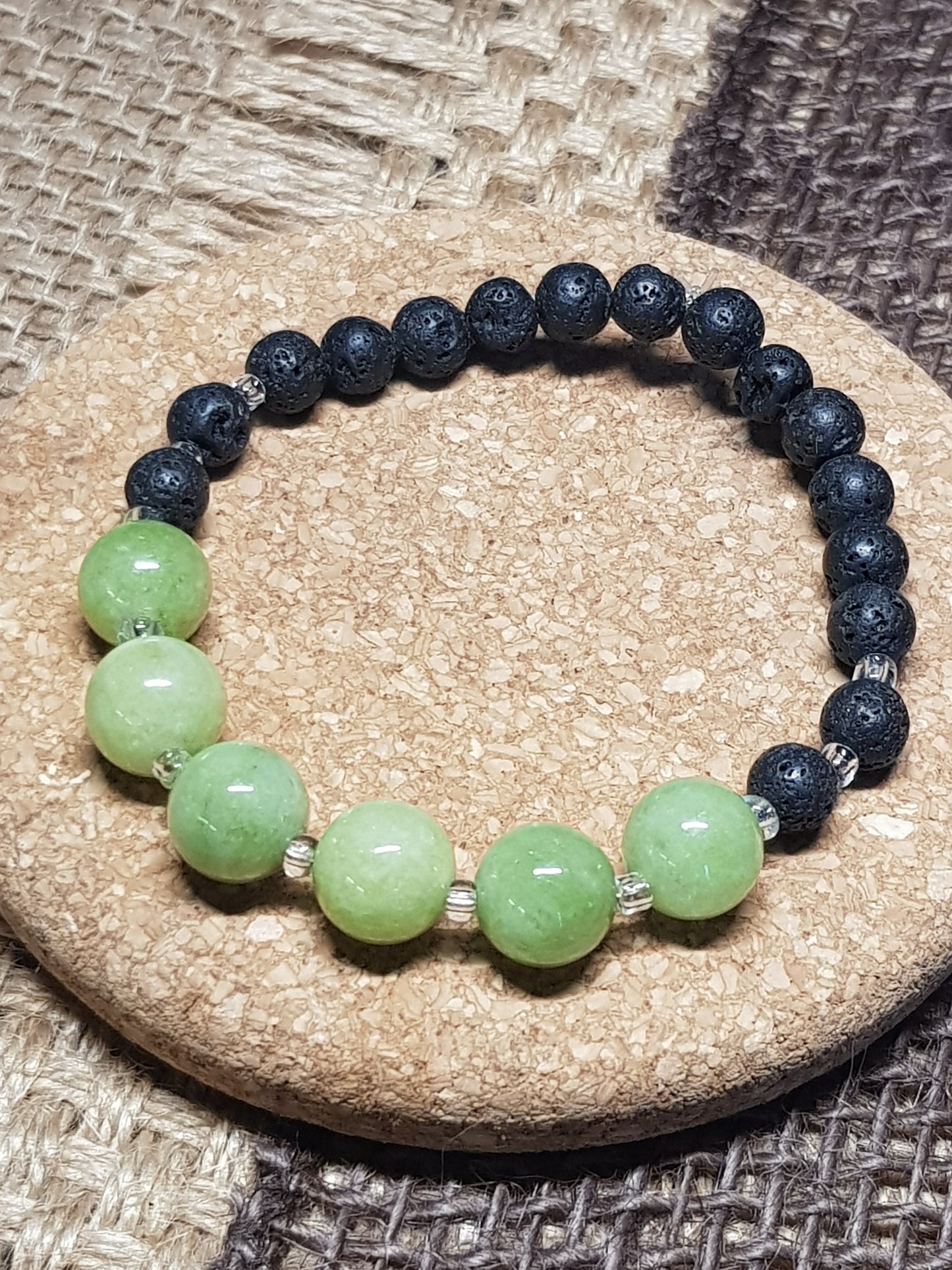 Bracelet Péridot Naturel - Renouveau, Légèreté
