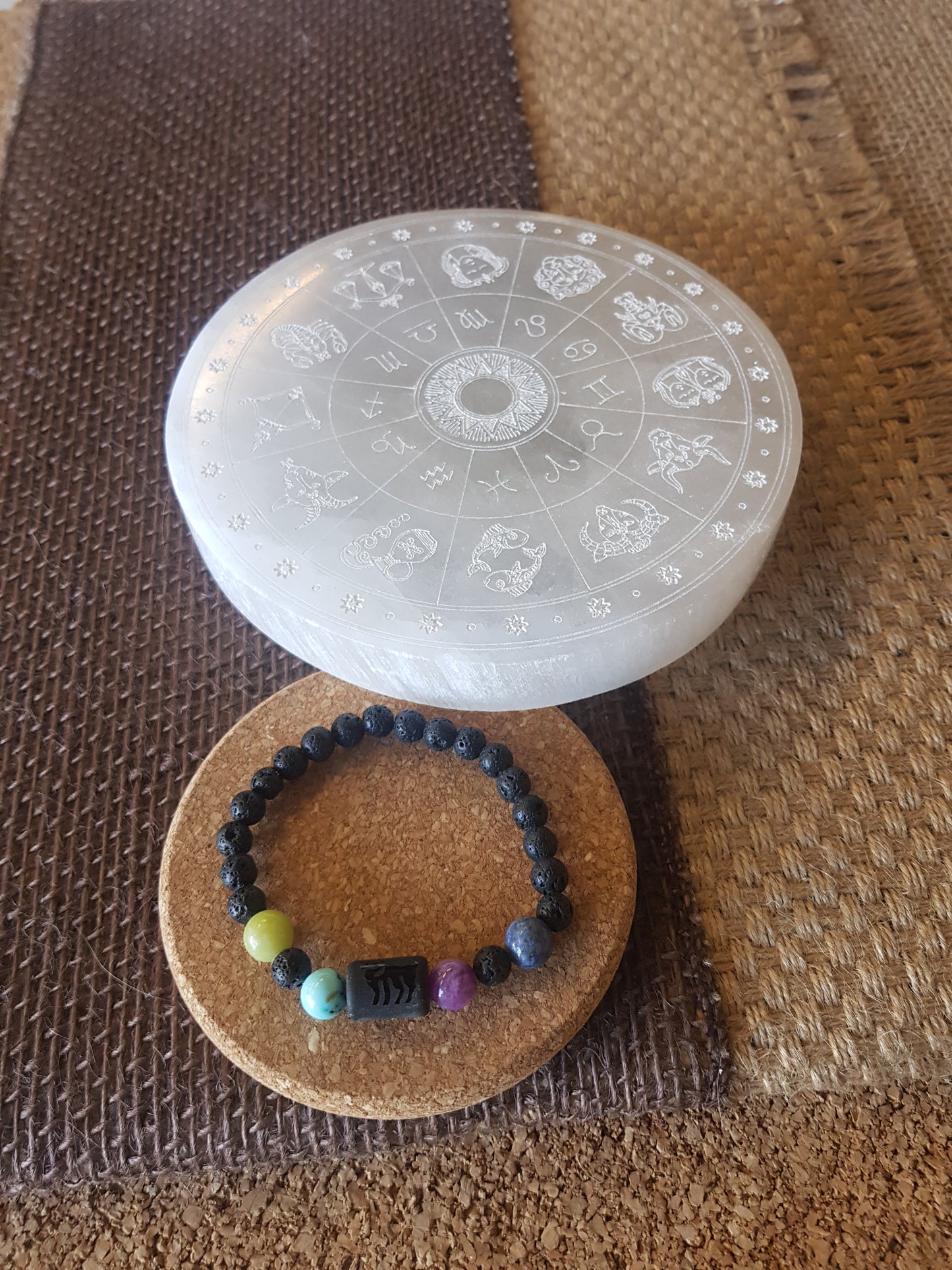 Aries Zodiac Sign Bracelet