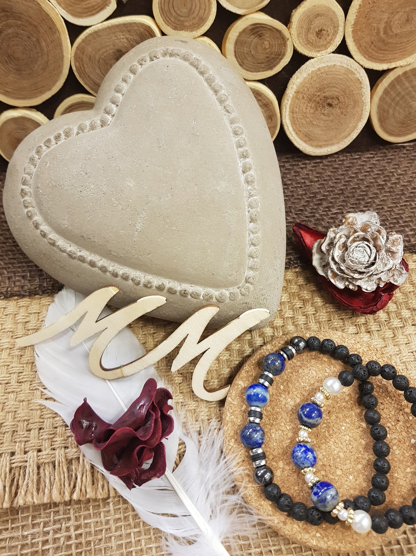 "Celestial Truth" Duo Bracelets - Lapis Lazuli