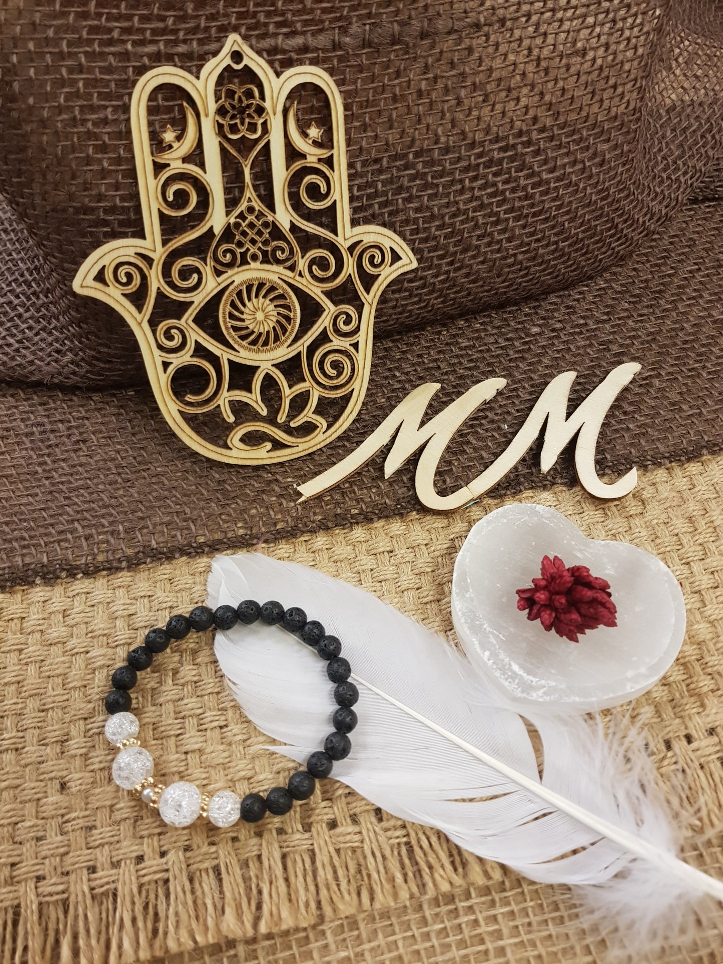 Life Mission Bracelet 22 - Rock Crystal