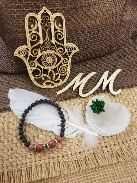 Bracelet Mission de Vie 2 - Le Jaspe Rouge