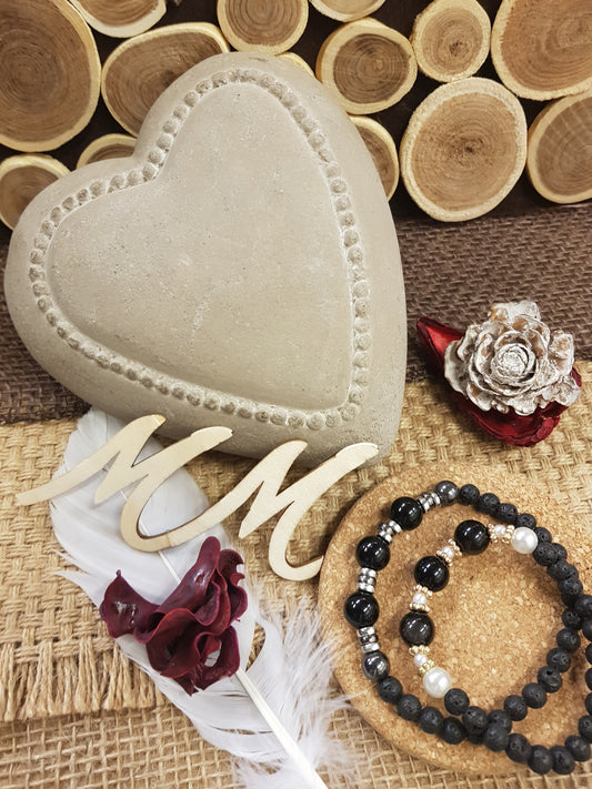 Bracelets Duo "Lien Protecteur" - l'Obsidienne