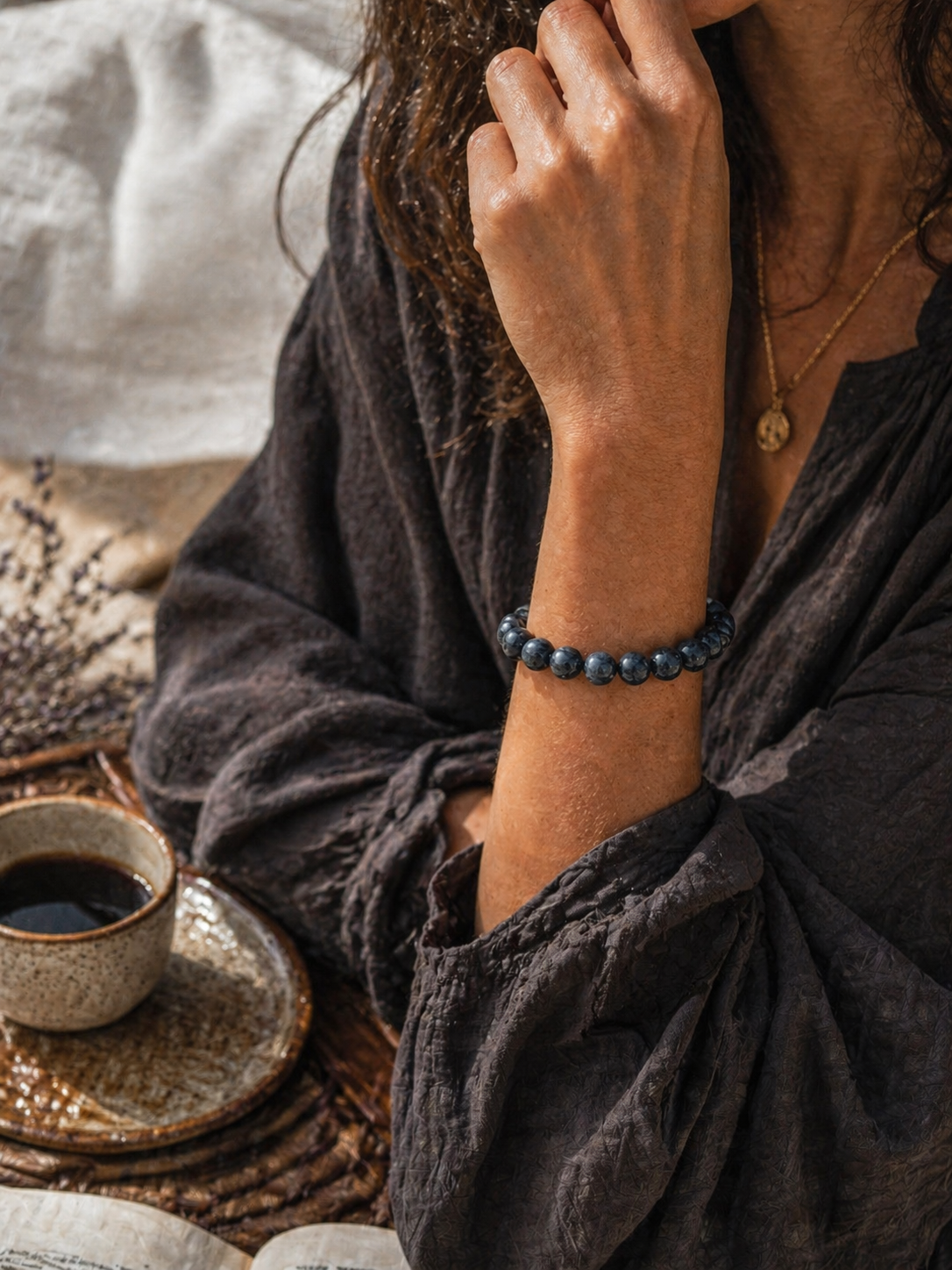 Bracelet Labradorite Naturelle - Protection, Intuition